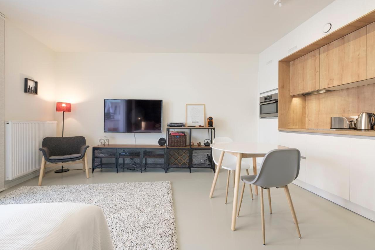 Mini Loft With Terrace Daire Brüksel Dış mekan fotoğraf
