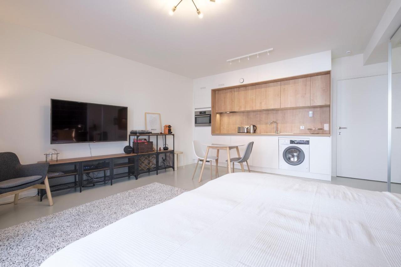 Mini Loft With Terrace Daire Brüksel Dış mekan fotoğraf