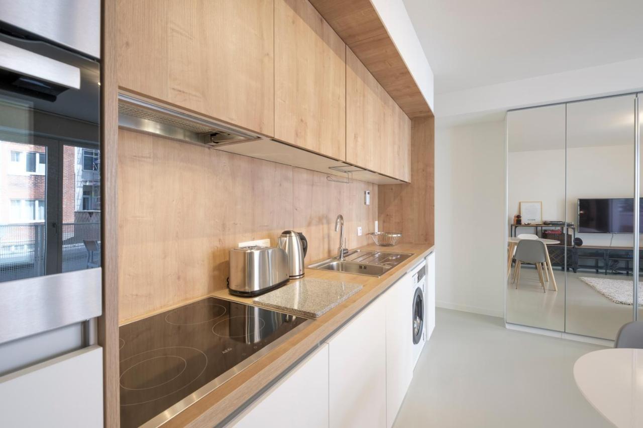 Mini Loft With Terrace Daire Brüksel Dış mekan fotoğraf