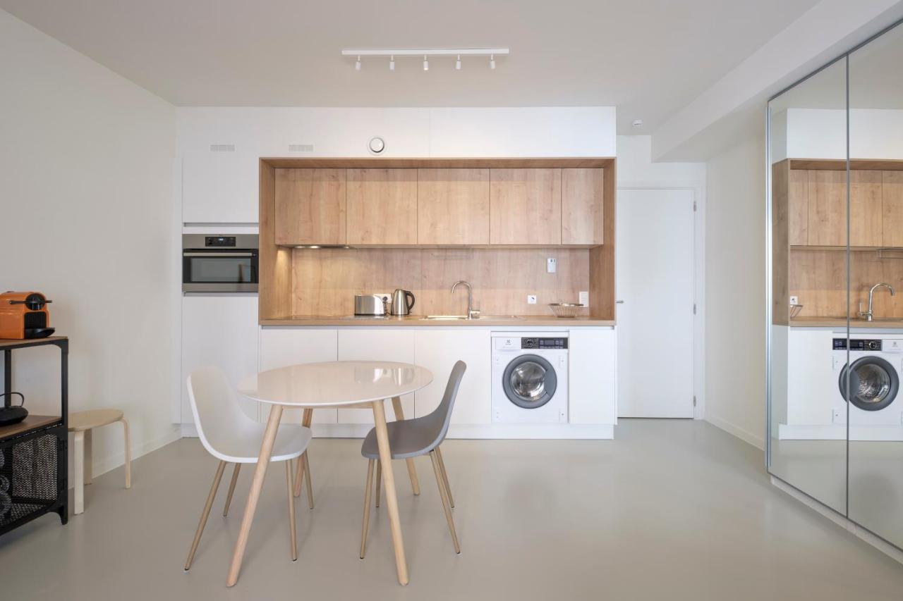 Mini Loft With Terrace Daire Brüksel Dış mekan fotoğraf